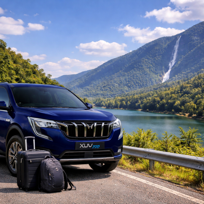 scenic road trip destinations near Bangalore for weekend getaways with self drive car